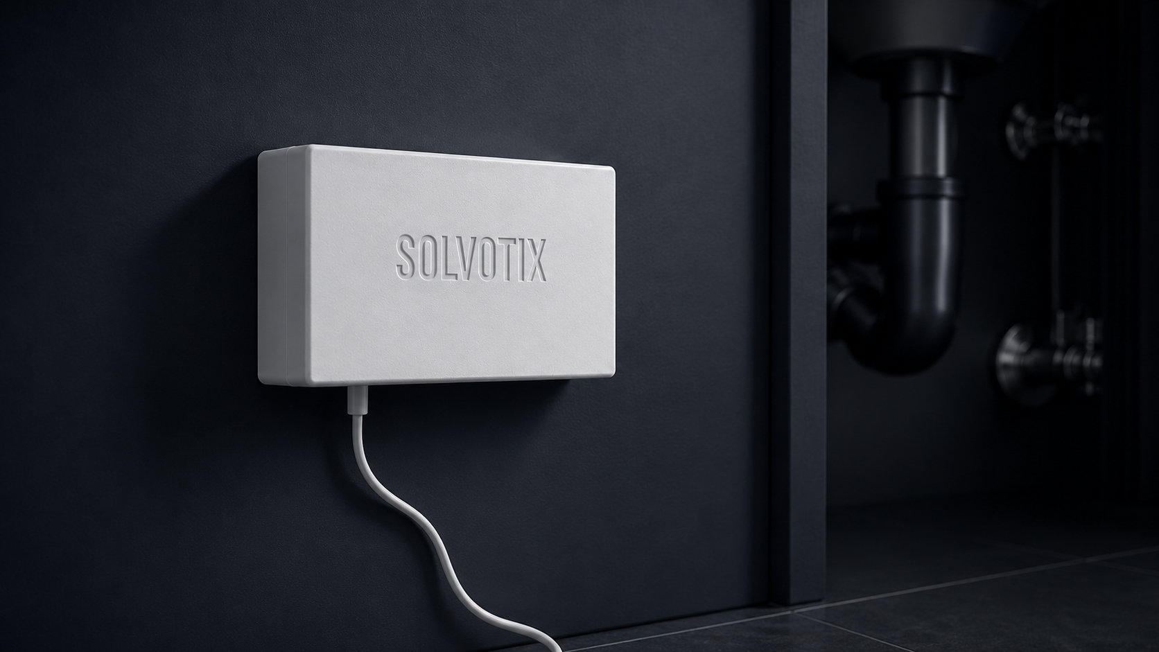 Solvotix czujnik wody z przewodem czujnika wycieku